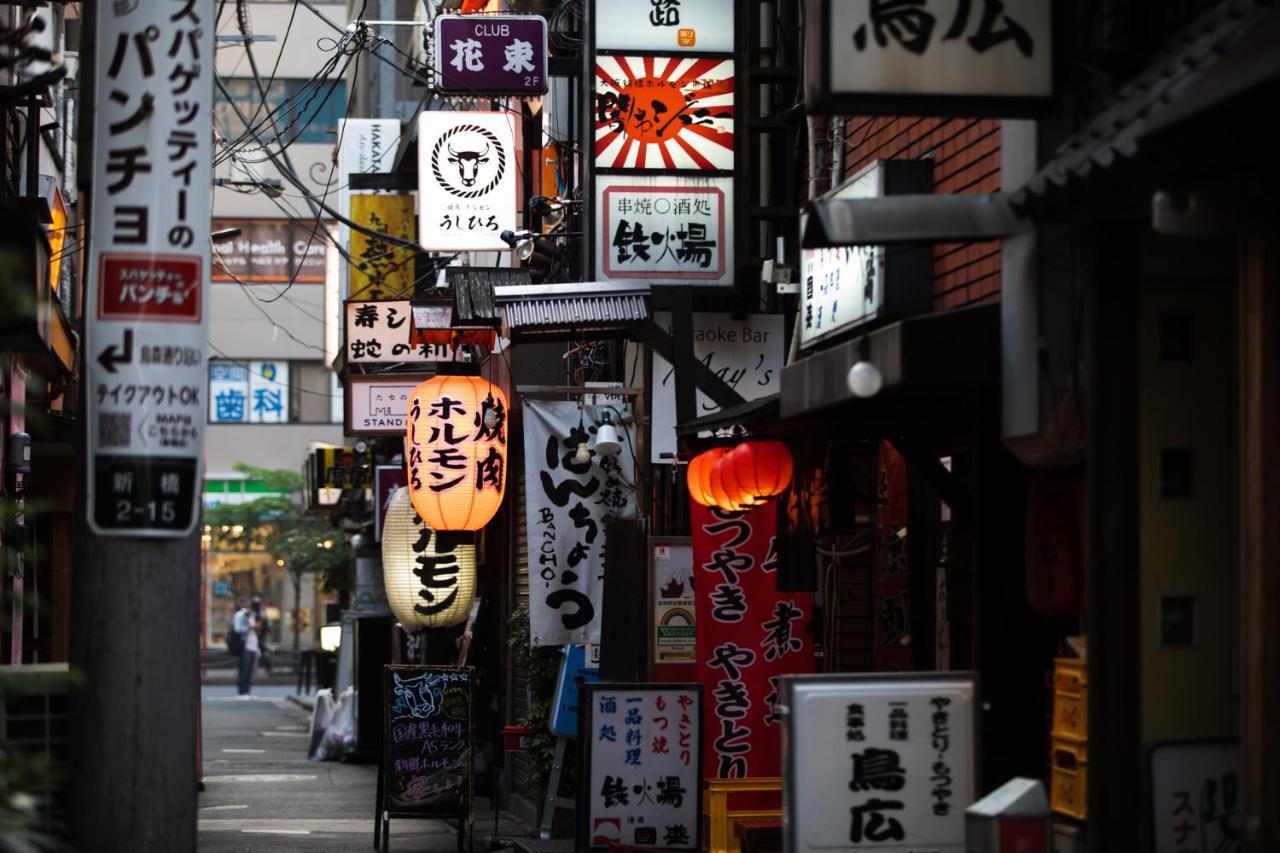 Lof Hotel Shimbashi Präfektur Tokio Exterior foto