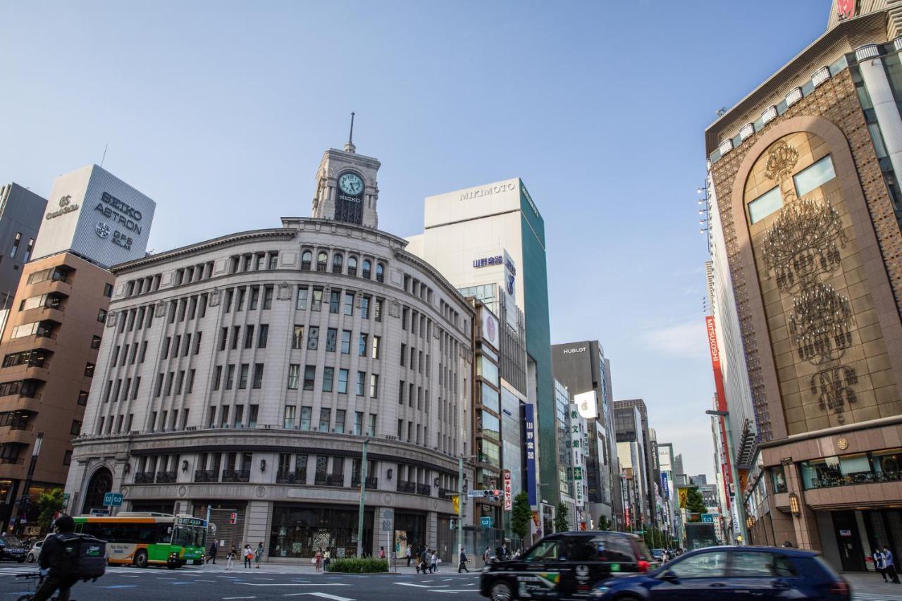 Lof Hotel Shimbashi Präfektur Tokio Exterior foto