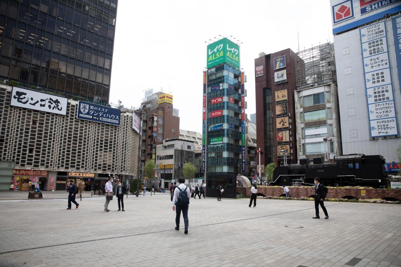 Lof Hotel Shimbashi Präfektur Tokio Exterior foto